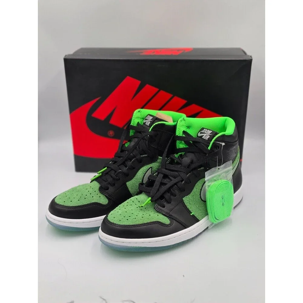 Nike Air Jordan 1 High Zoom Air Rage Green CK6637-002 Men's 10.5 NIB